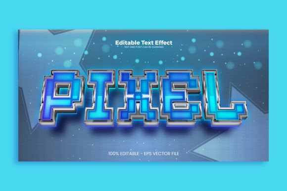 Create Stunning Visuals with Pixel Editable Text Effect