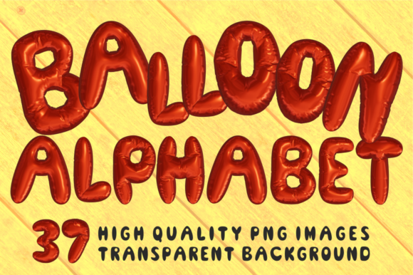 Design Festive Projects with the Balloon Alphabet Bitmap Font