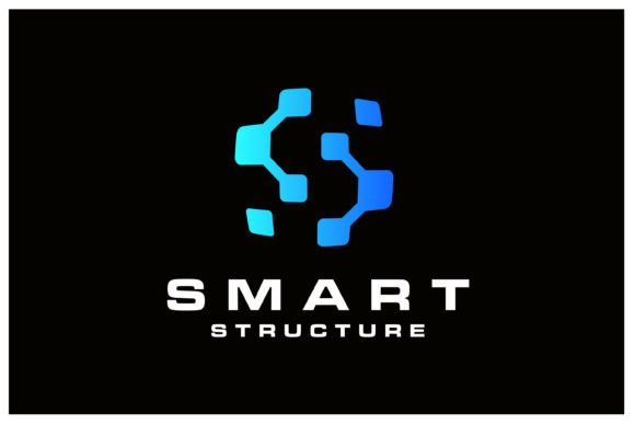 Modern Digital Typography: Letter S Data Network Design