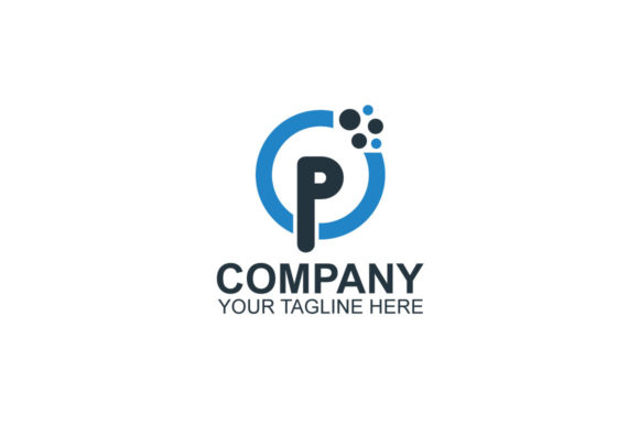Pixel Circle Letter P Logo: A Modern Branding Asset