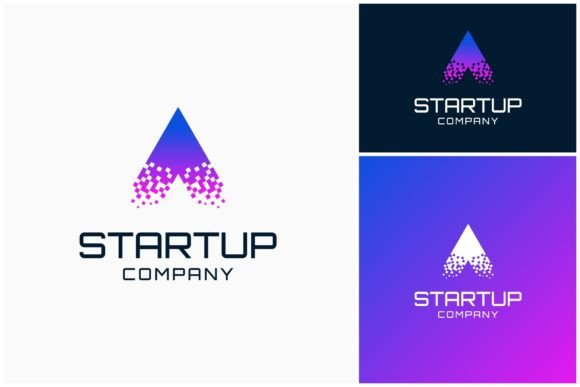 Pixel Digital Logo: A Modern Template for Startups