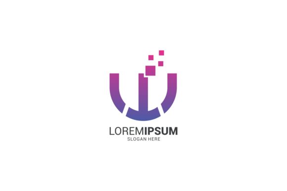 Pixel Logo Template: Modern Design for Your Brand