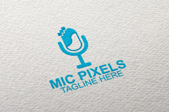 Pixel Radio or Mic Logo: A Premium Font for Modern Branding