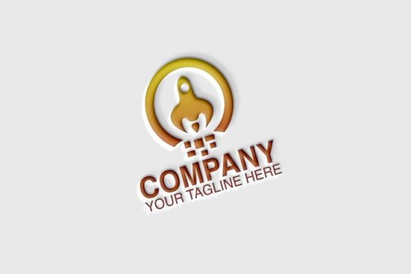 Pixel Rocket Logo Template: A Modern Design Asset