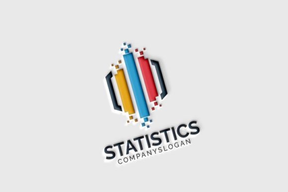 Pixel Statistics Logo: Premium Design Assets for Your Brand