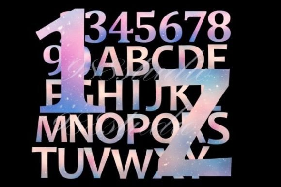 Sky Snow Pink Font Png Pastel Alphabet